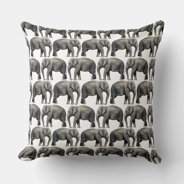 Elephant anpassen kissen (Vorderseite)