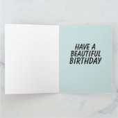 ELEPHANT ART BIRTHDAY CARD KARTE (Innenseite)