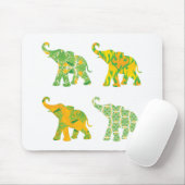 Elephant Art Print Einzigartig Moderne Mousepad (Mit Mouse)