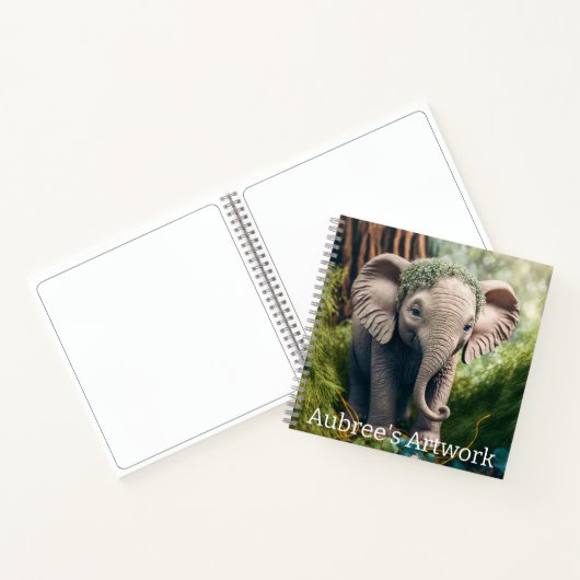 Elephant Artwork Notizblock (Innenseite)