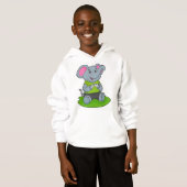 Elephant as Gamer Hoodie (Vorne ganz)