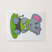 Elephant as Gamer Puzzle (Horizontal)