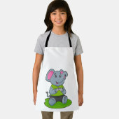 Elephant as Gamer Schürze (Insitu)