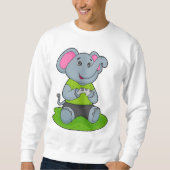 Elephant as Gamer Sweatshirt (Vorderseite)