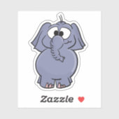 Elephant Aufkleber (Blatt)