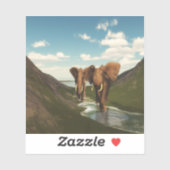 Elephant Aufkleber (Blatt)