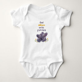 Elephant Baby Bodysuit Baby Strampler