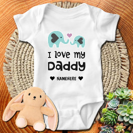 Elephant Baby Bodysuit, Boy Elephant Baby Strampler