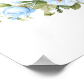 Elephant Baby Boy Dusche schätzt wie viele Erdnüss Poster (Ecke)