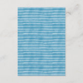 Elephant Baby Boy Shower Book for Baby Card Begleitkarte (Rückseite)