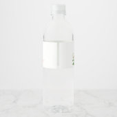 Elephant Baby Dusche Wasserflasche Etikett (Rückseite)