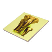 Elephant & Baby Elephant Fliese (Seite)