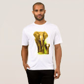 Elephant & Baby Elephant Walking T-Shirt (Vorne ganz)