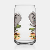 Elephant Baby Jumping Happy in African Savannah Dosenglas (Links)