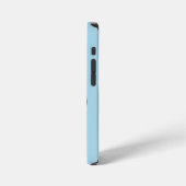 Elephant Baby Jumping Happy in African Savannah iPhone Hülle (Linke Seite)