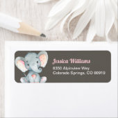 Elephant Baby Shooter-Rücksendeadresse (Insitu)