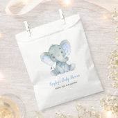 Elephant Baby Shower bevorzugt Bags Boys Personali Geschenktütchen (Ausgeschnitten)