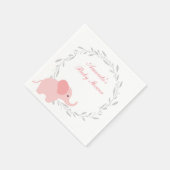 Elephant Baby Shower/Birthday Napkins Serviette (Ecke)