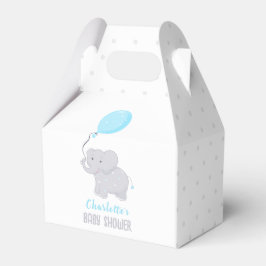 Elephant Baby Shower Boy Niedlich Favor Box Geschenkschachtel
