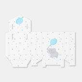 Elephant Baby Shower Boy Niedlich Favor Box Geschenkschachtel (Ungefaltet)