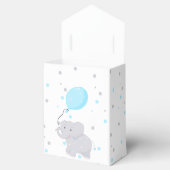 Elephant Baby Shower Boy Niedlich Favor Box Geschenkschachtel (Geöffnet)