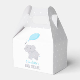 Elephant Baby Shower Boy Niedlich Favor Box Geschenkschachtel