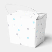 Elephant Baby Shower Boy Niedlich Favor Box Geschenkschachtel (Rückseite)