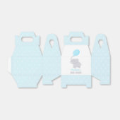 Elephant Baby Shower Boy Niedlich Favor Box Geschenkschachtel (Ungefaltet)