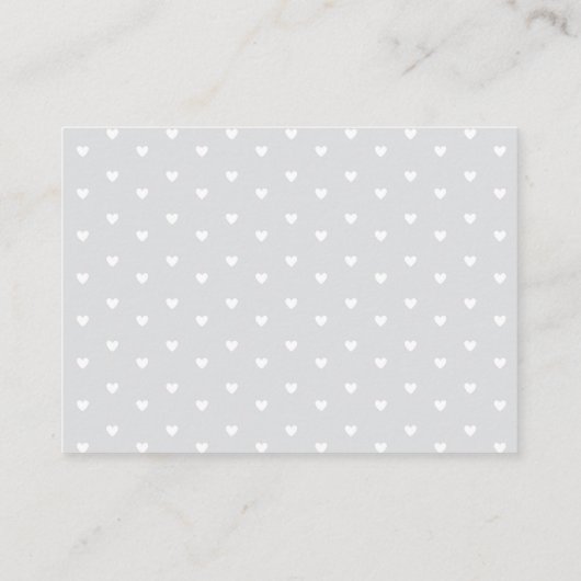 Elephant Baby Shower Boy wie groß ist Mama's Bauch Begleitkarte (Rückseite)