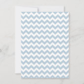 Elephant Baby Shower Einladung (Rückseite)