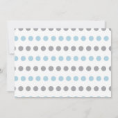 Elephant Baby Shower Einladungen für einen Jungen (Rückseite)