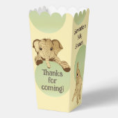 Elephant Baby Shower Fevor Boxes Geschenkschachtel (Vorderseite)