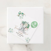 Elephant Baby Shower Gender Neutral Geschenkanhänger (Beispiel)