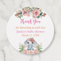 Elephant Baby Shower Geschenktasten