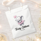 Elephant Baby Shower Geschenktütchen (Ausgeschnitten)