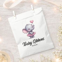 Elephant Baby Shower Geschenktütchen