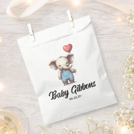 Elephant Baby Shower Geschenktütchen