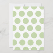 Elephant Baby Shower Invitation Gender Reveal Einladung (Rückseite)