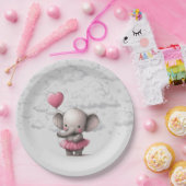 Elephant Baby Shower Pappteller (Party)