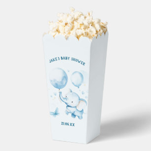 Elephant Baby Shower Popcorn Fevor Box Geschenkschachtel