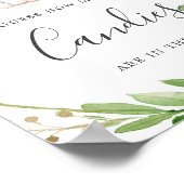 Elephant Baby Shower schätzt, wie viele Candies Poster (Ecke)