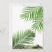 Elephant Baby Shower Twin Boys Baby Einladung (Rückseite)