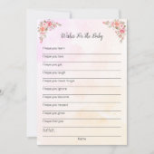 Elephant Baby Shower wünscht sich eine Babykarte Einladung (Vorderseite)