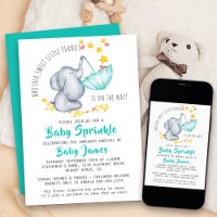 Elephant Baby Sprinkle noch süße kleine Erdnuss