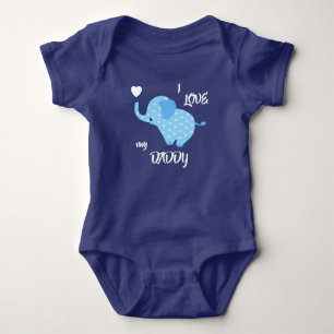 Elephant Baby Strampler