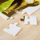 Elephant & Baby - Tiere Art Puzzle (Seite)