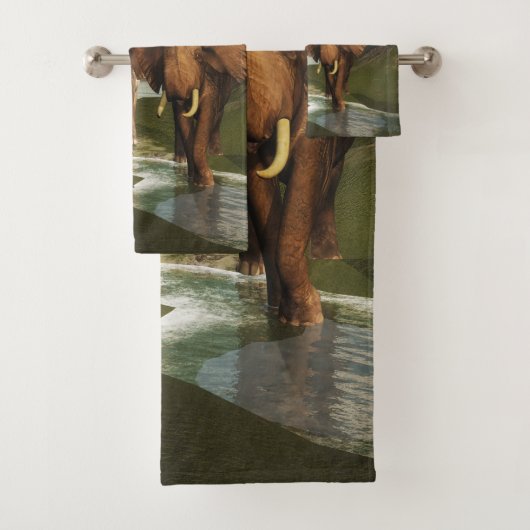 Elephant Badhandtuch Set (Insitu)