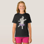 Elephant Ballerina Ballet Tanz T-Shirt (Vorne ganz)