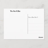 Elephant Ballerina Dance Erwägungsgrund Postkarte (Rückseite)