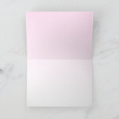 Elephant Ballerina Dance Geburtstag Karte (Innenseite)